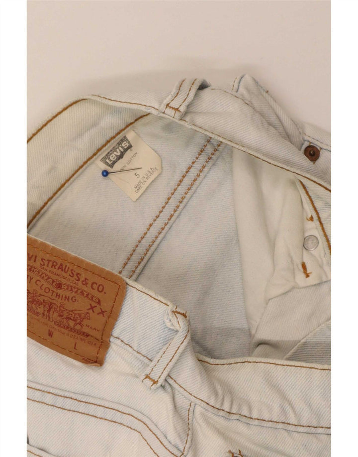 Γυναικείο σορτς Levi's 550 τζιν US 5 Small W25 μπλε βαμβακερό