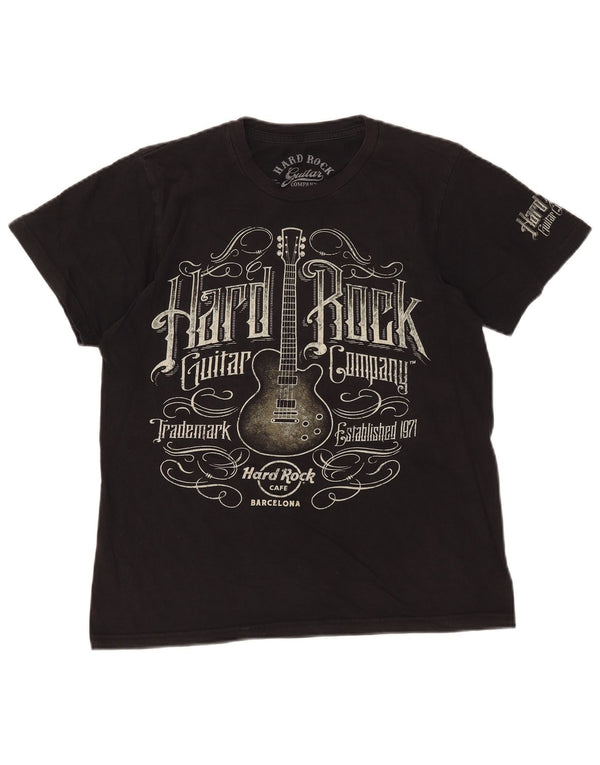 Hard Rock Cafe Ανδρικό γραφικό μπλουζάκι Μπλουζάκι Top Small Black
