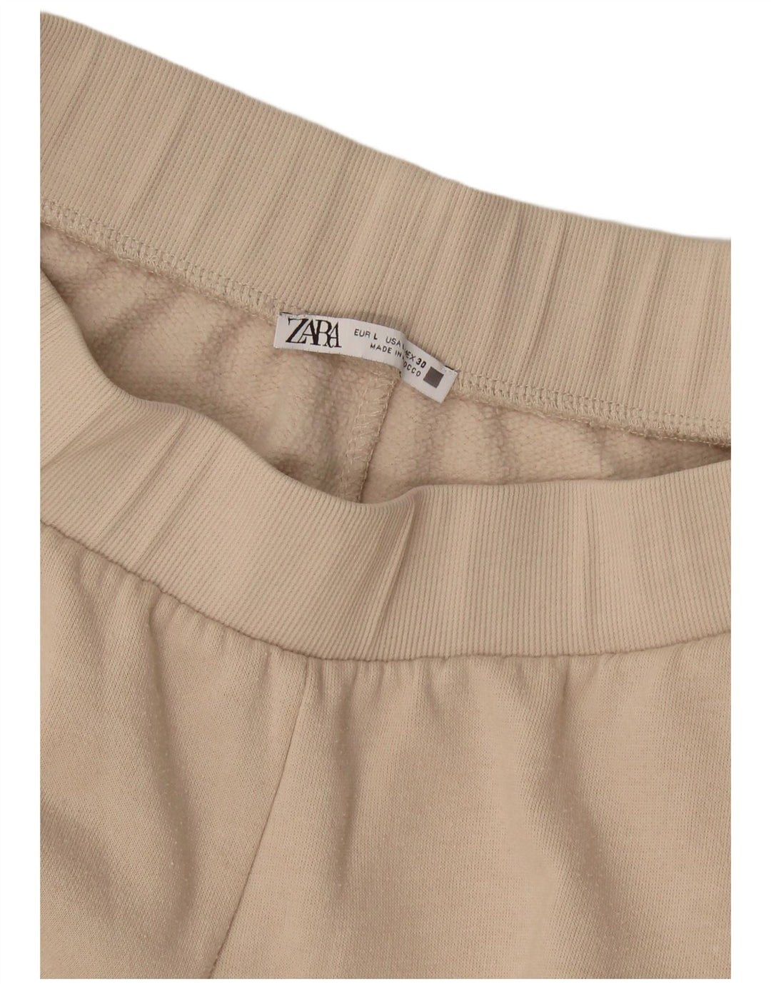 Zara Γυναικεία φόρμα Cargo Παντελόνι Joggers Large Beige