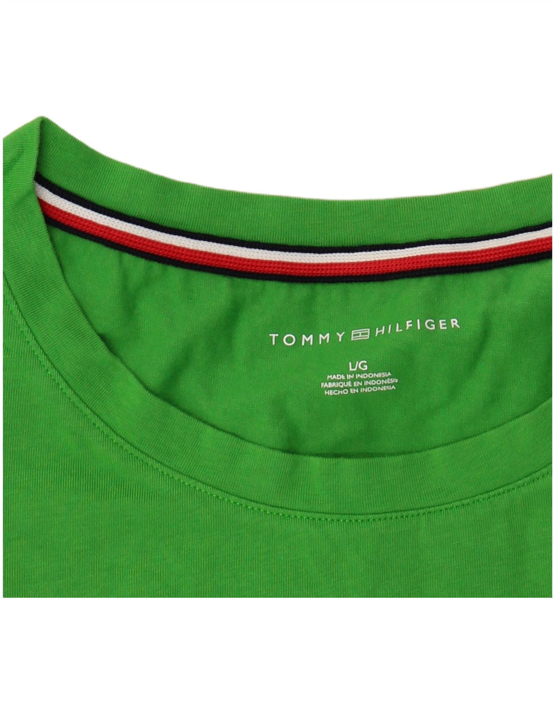 Γυναικείο T-Shirt TOMMY HILFIGER Top UK 16 Large Green