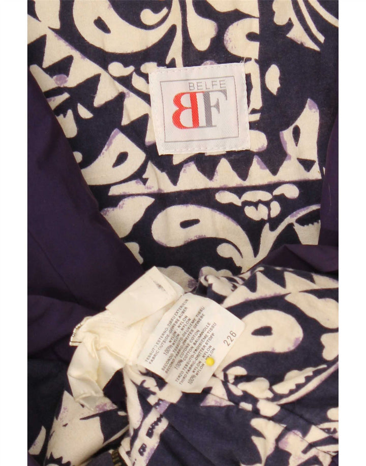 Γυναικείο παλτό Belfe Oversized padded UK 12 Medium Purple Nylon