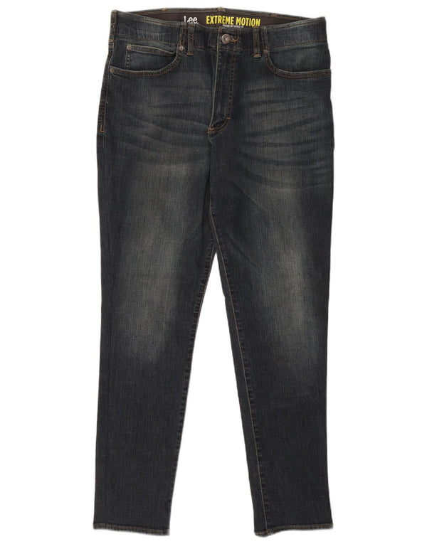 Lee Mens Modern Series Slim Jeans W36 L32 Navy Blue Cotton