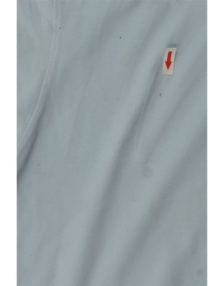 Ανδρικό μπλουζάκι πόλο KAPPA, μεσαίο μπλε βαμβακερό