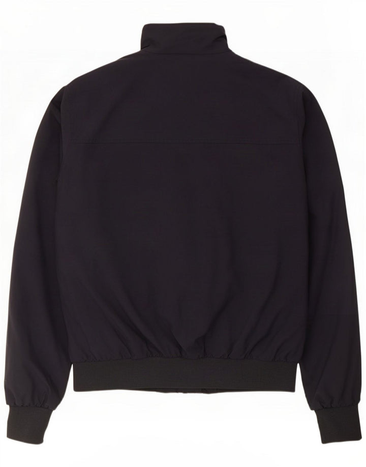 Helly Hansen Mens Bomber Jacket UK 38 Medium Navy Blue Polyamide