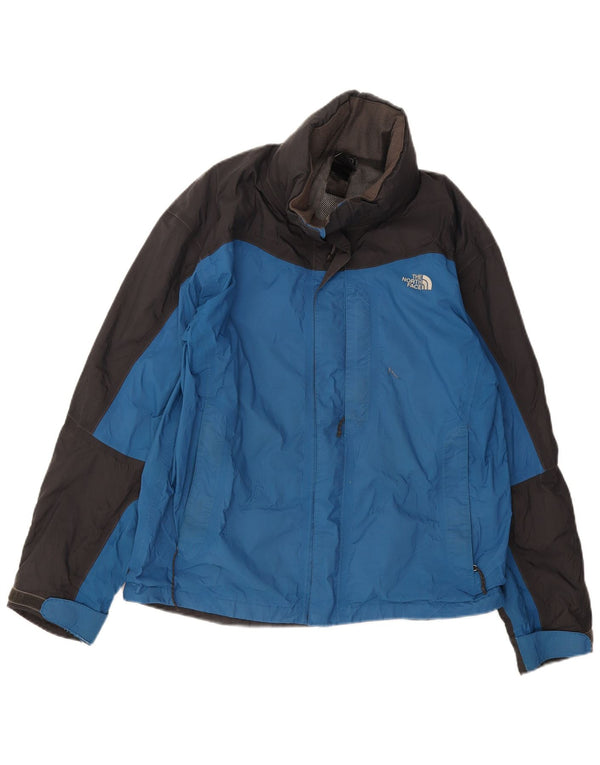 Ανδρικό μπουφάν βροχής North Face UK 38 Medium Blue Colourblock