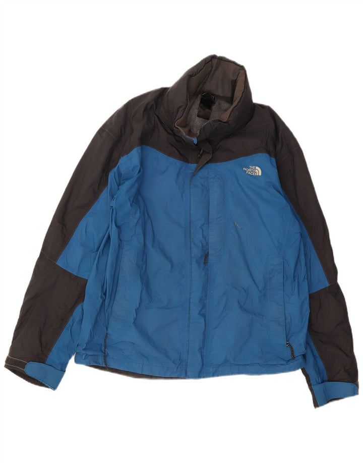 Ανδρικό μπουφάν βροχής North Face UK 38 Medium Blue Colourblock