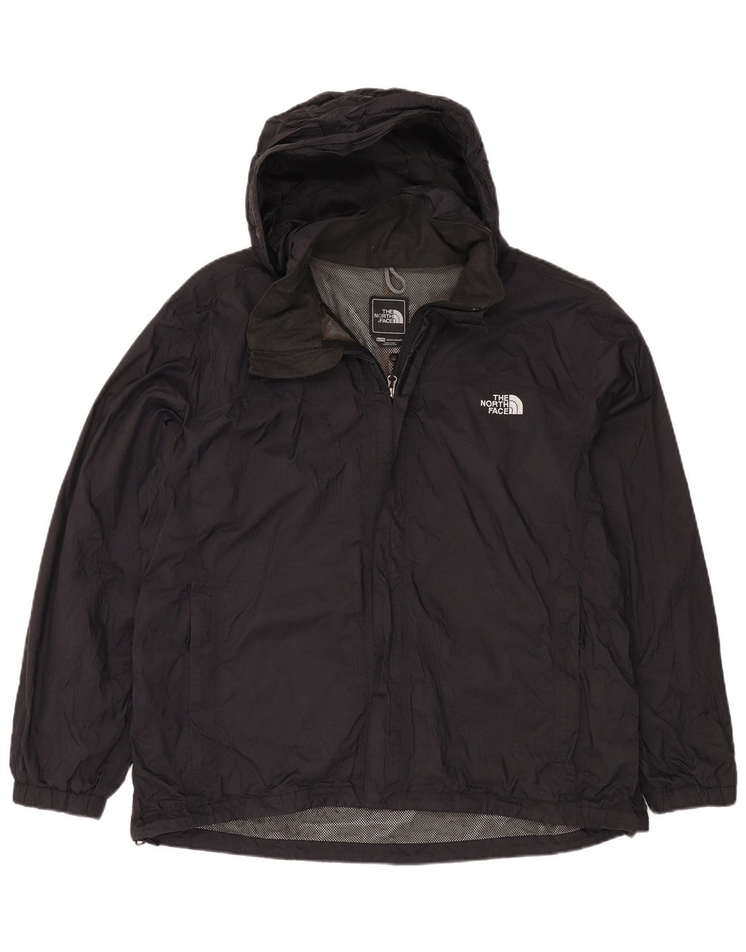 THE NORTH FACE Ανδρικό μπουφάν βροχής με κουκούλα UK 42 XL μαύρο νάιλον