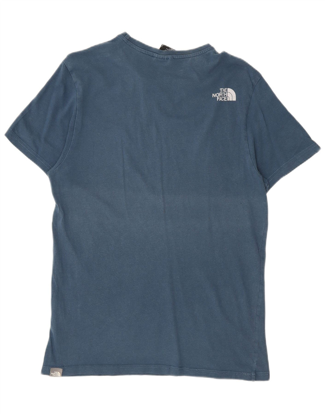 Ανδρικό T-Shirt North Face Top Small Blue Cotton