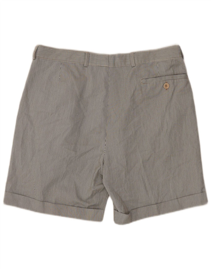 VINTAGE Ανδρικό σορτς Chino IT 52 XL W34 Πολύχρωμο Pinstripe