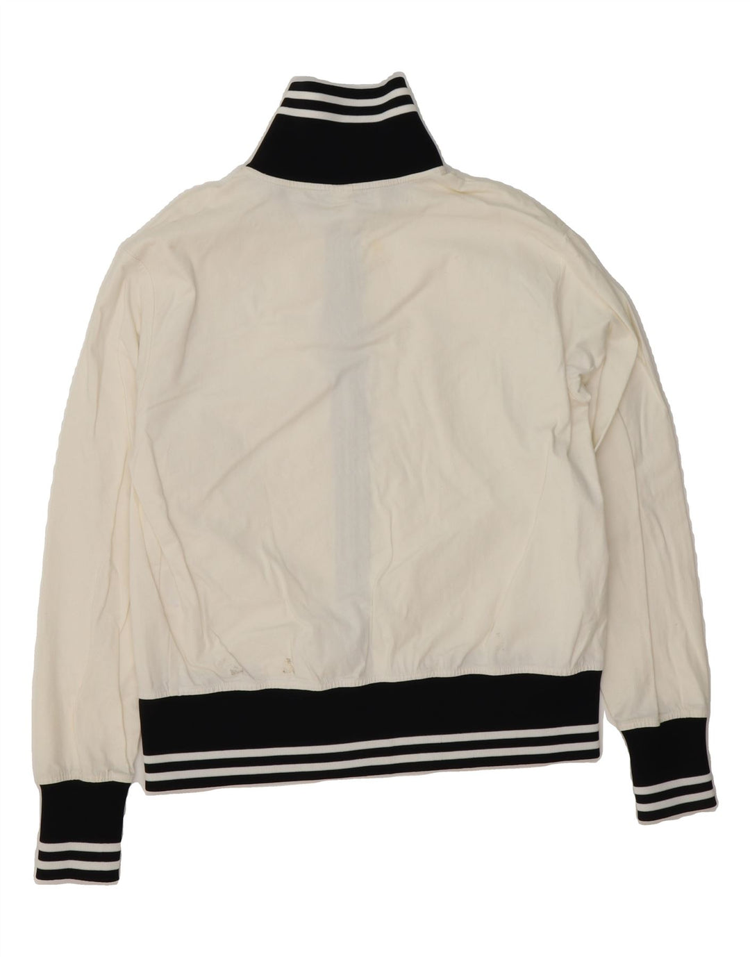 NORTH SAILS Womens Tracksuit Top Jacket UK 16 Large White Colourblock Vintage North Sails and Second-Hand North Sails from Messina Hembry 