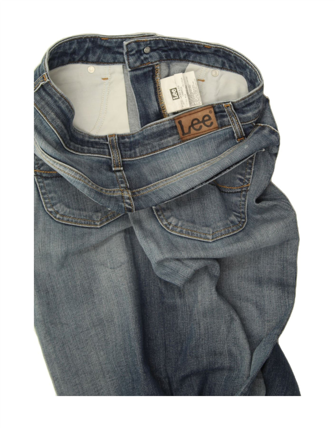 LEE Womens Bootcut Jeans W30 L28 Navy Blue Cotton Vintage Lee and Second-Hand Lee from Messina Hembry 