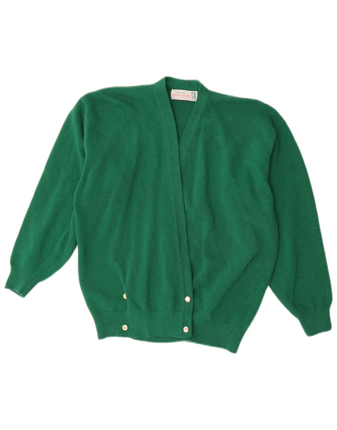 Γυναικείο πουλόβερ Glenmac Cardigan UK 16 Large Green Lambswool