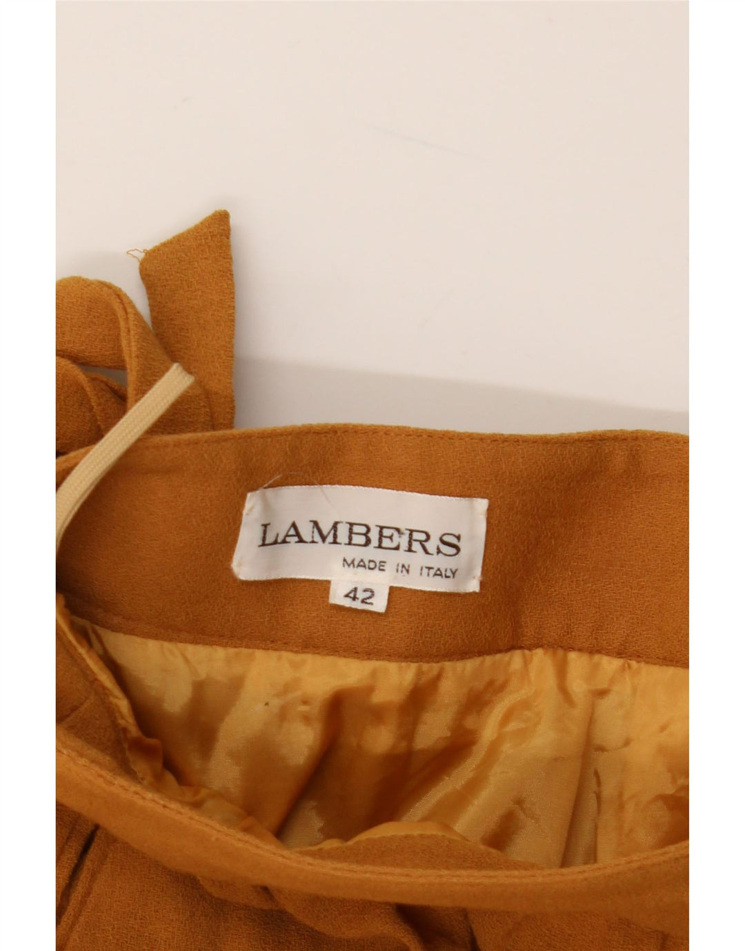 LAMBERS Γυναικεία Midi Φούστα IT 42 Medium W28 Καφέ