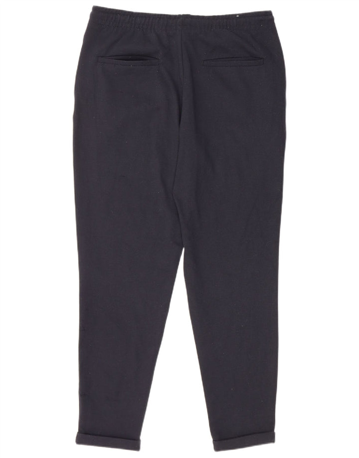 Zara Ανδρικό Slim Chino Παντελόνι Medium W31 L27 Navy Blue Polyester