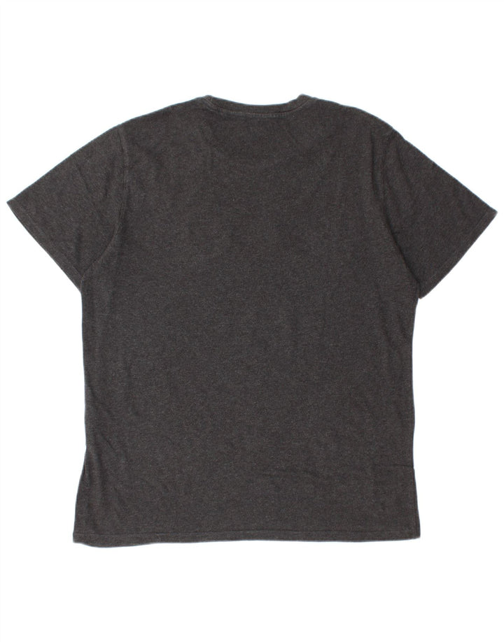 Ανδρικό γραφικό T-Shirt Levi's Top μεγάλο γκρι βαμβακερό