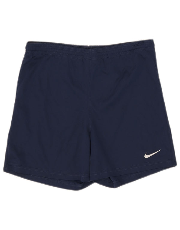 Αθλητικά σορτς Nike Boys 12-13 ετών Μεγάλο Navy Blue Polyester