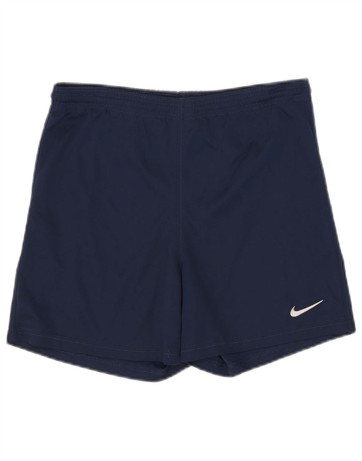 Αθλητικά σορτς Nike Boys 12-13 ετών Μεγάλο Navy Blue Polyester