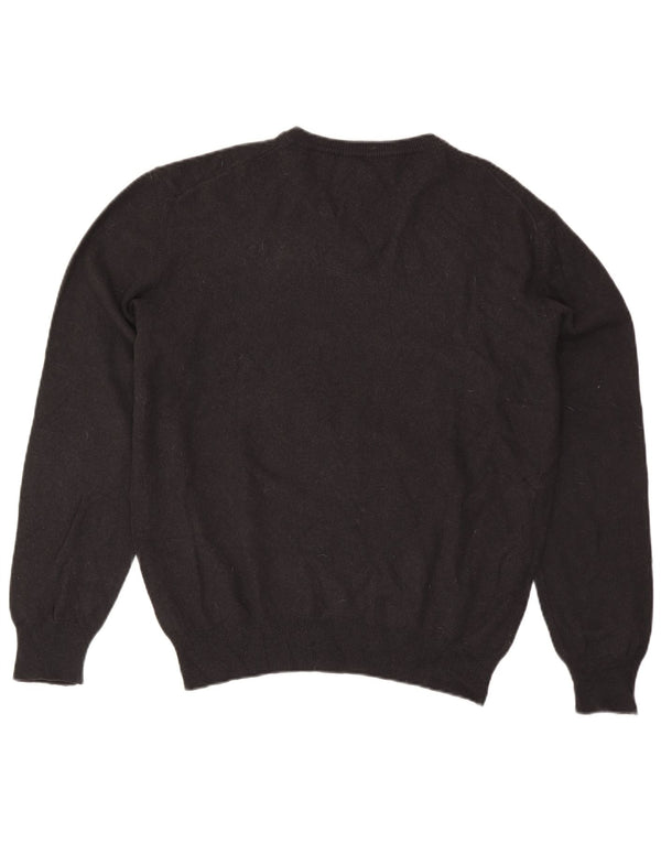 Ανδρικό πουλόβερ Trussardi Jeans με V λαιμόκοψη 3XL Γκρι