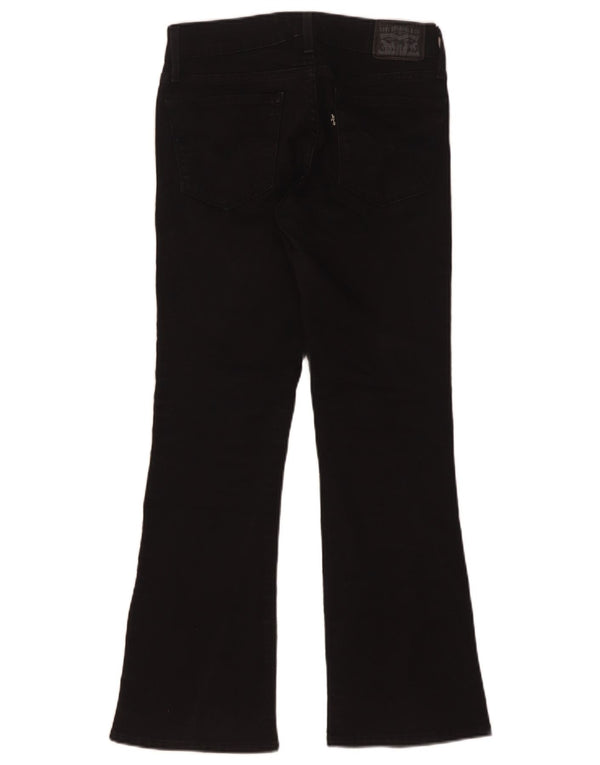 Levi's Womens 715 Bootcut Jeans W25 L27 Μαύρο βαμβακερό