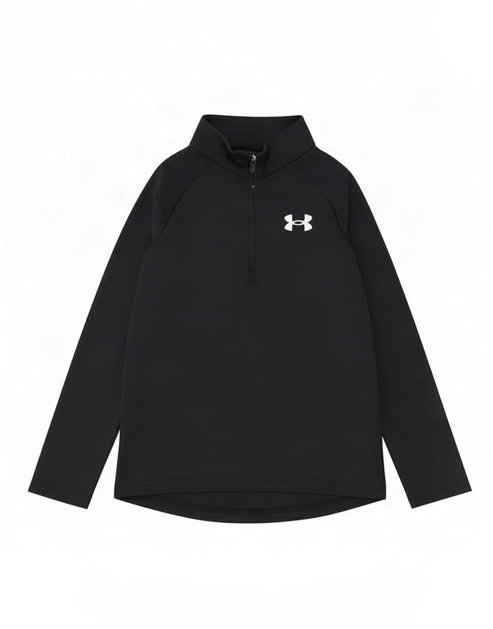 Under Armour Boys φορμάκι πουλόβερ με φερμουάρ 6-7 ετών XS μαύρο
