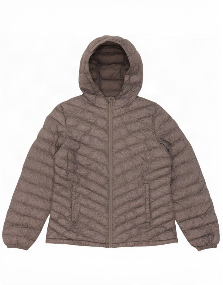 Mountain Warehouse Γυναικείο μπουφάν με κουκούλα UK 14 Large Grey Polyester