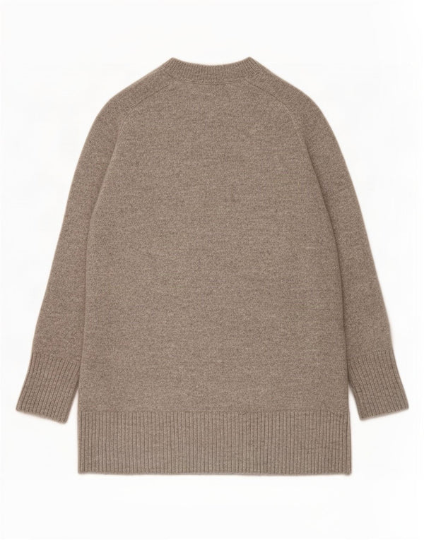 Zara Γυναικείο Jumper Φόρεμα UK 10 Small Grey Polyester