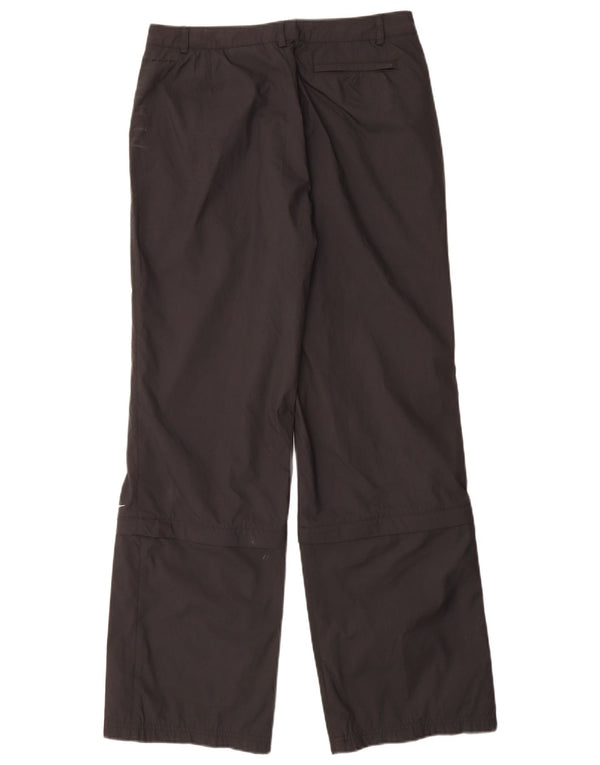 Γυναικεία αθλητική φόρμα NIKE Παντελόνι UK 12 Μεσαίου Μαύρου Πολυεστέρα