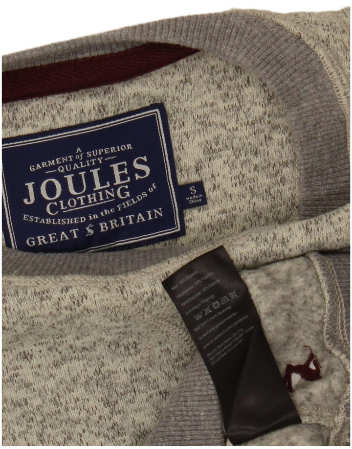 Ανδρικό πουλόβερ Joules Boat Neck Jumper Μικρό Γκρι Πολυεστέρας