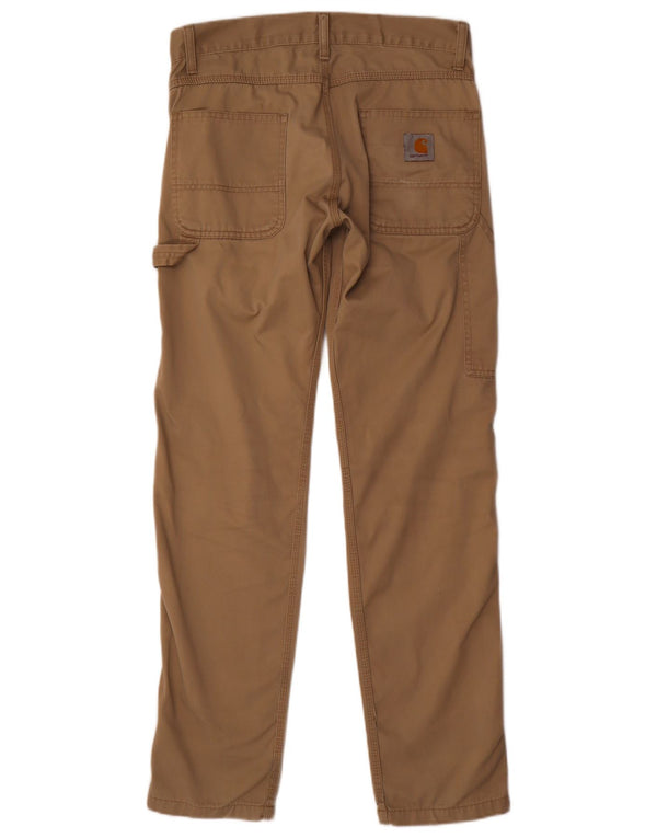 CARHARTT Ανδρικό ίσιο παντελόνι Cargo W29 L32 Khaki Polyester