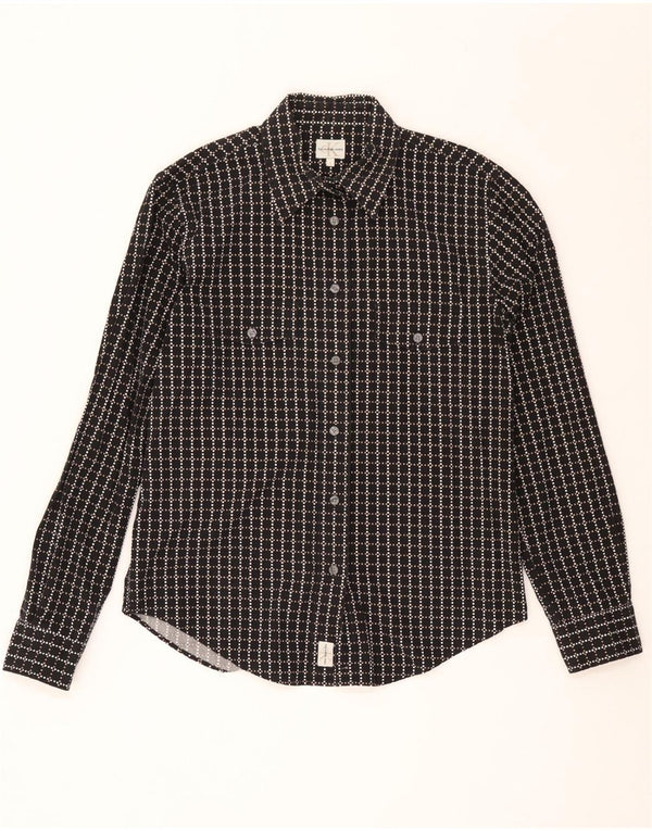 Calvin Klein Jeans Ανδρικό πουκάμισο μεγάλο μαύρο γεωμετρικό