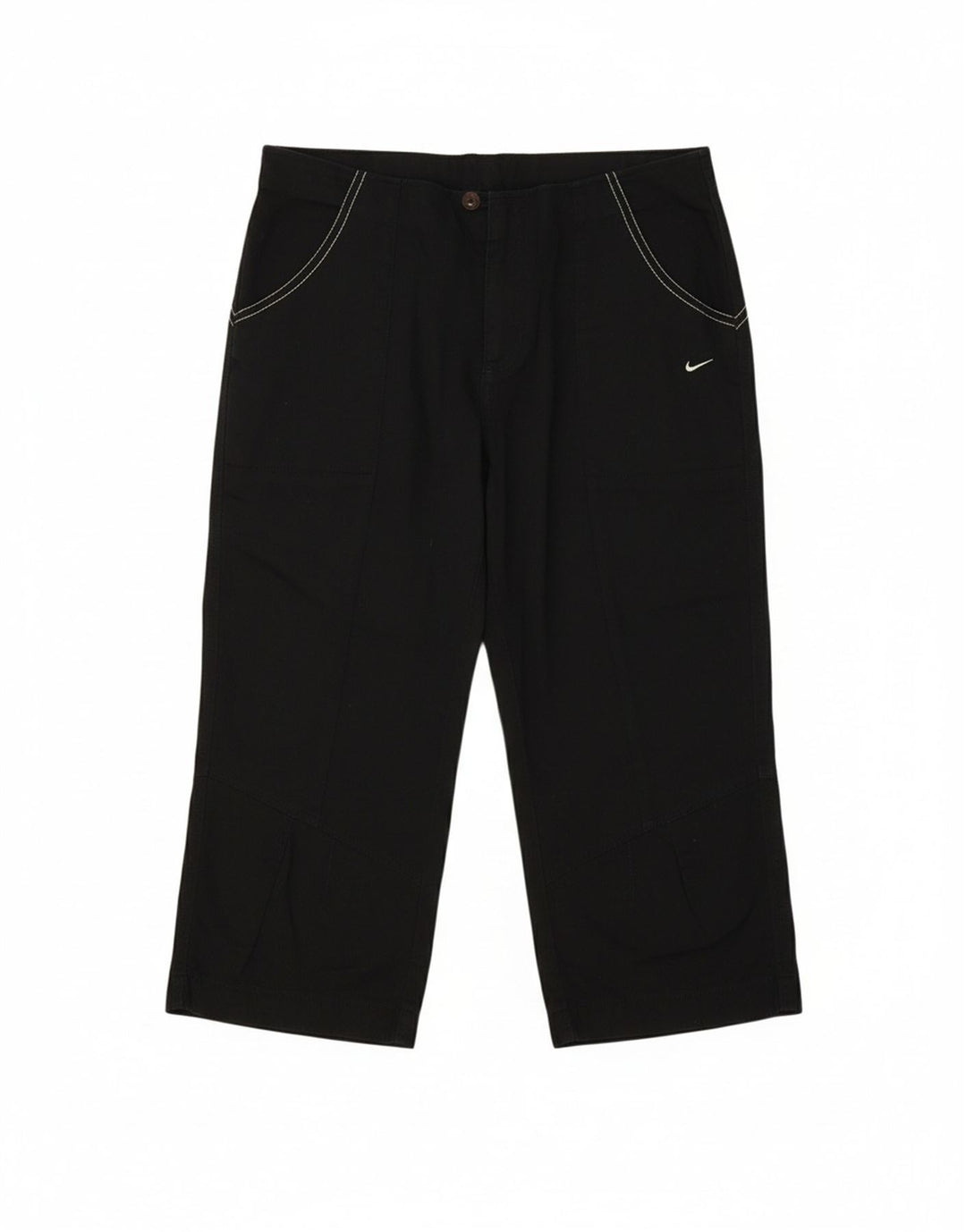 NIKE Womens Bermuda Shorts W30 Medium  Black