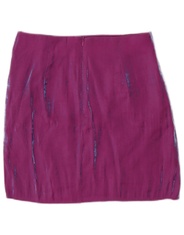 Annorlunda Womens Mini Skirt UK 10 Small W28 Purple Viscose