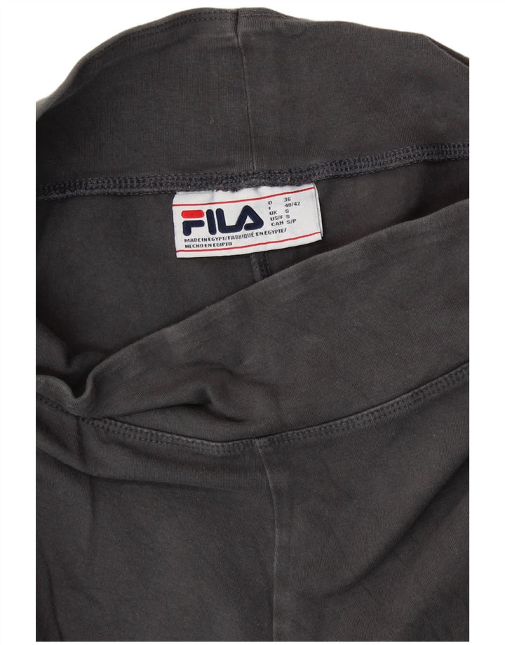 Γυναικεία γραφικά κολάν Fila UK 10 Small Grey Cotton