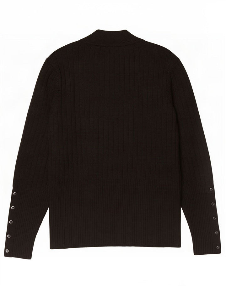 Marks & Spencer Γυναικείο πουλόβερ με λαιμό χελώνα UK 14 Medium Black
