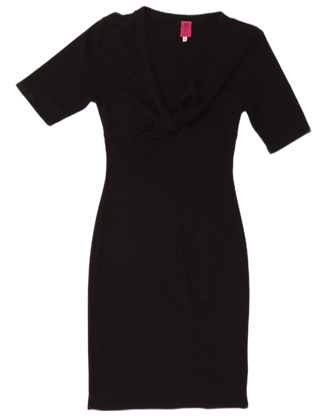 Ungaro Γυναικείο Φόρεμα Bodycon UK 10 Small Black