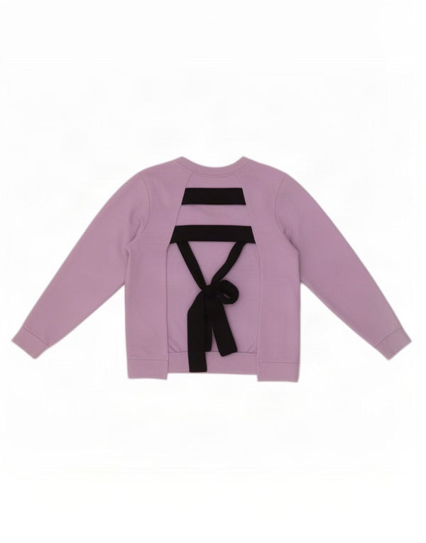 Zara Γυναικεία φούτερ Trafaluc Jumper UK 14 Medium Purple Cotton