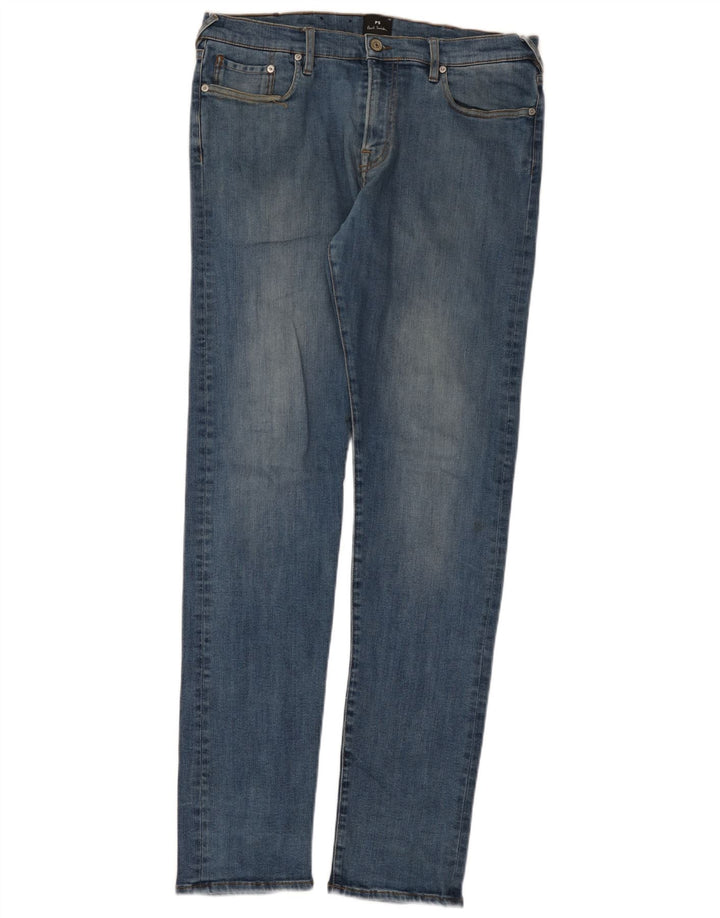 Paul Smith Ανδρικό Slim Jeans W34 L33 Blue Cotton