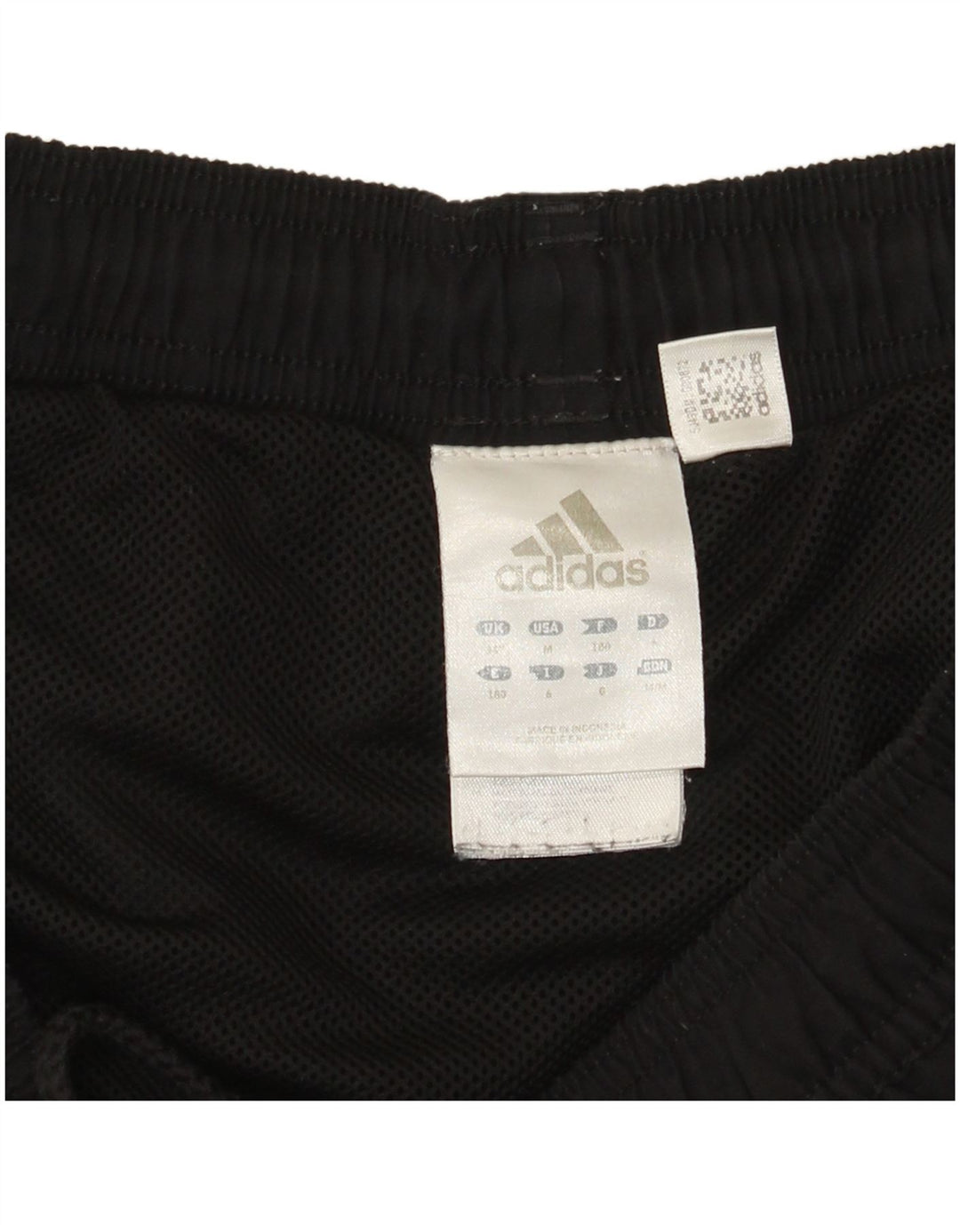 Ανδρικό αθλητικό σορτς Adidas, μεσαίο μαύρο χρώμα, πολυεστέρας