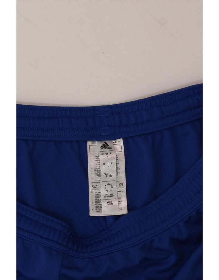 ADIDAS Mens Aeroready Sport Shorts Large  Blue Polyester Vintage Adidas and Second-Hand Adidas from Messina Hembry 