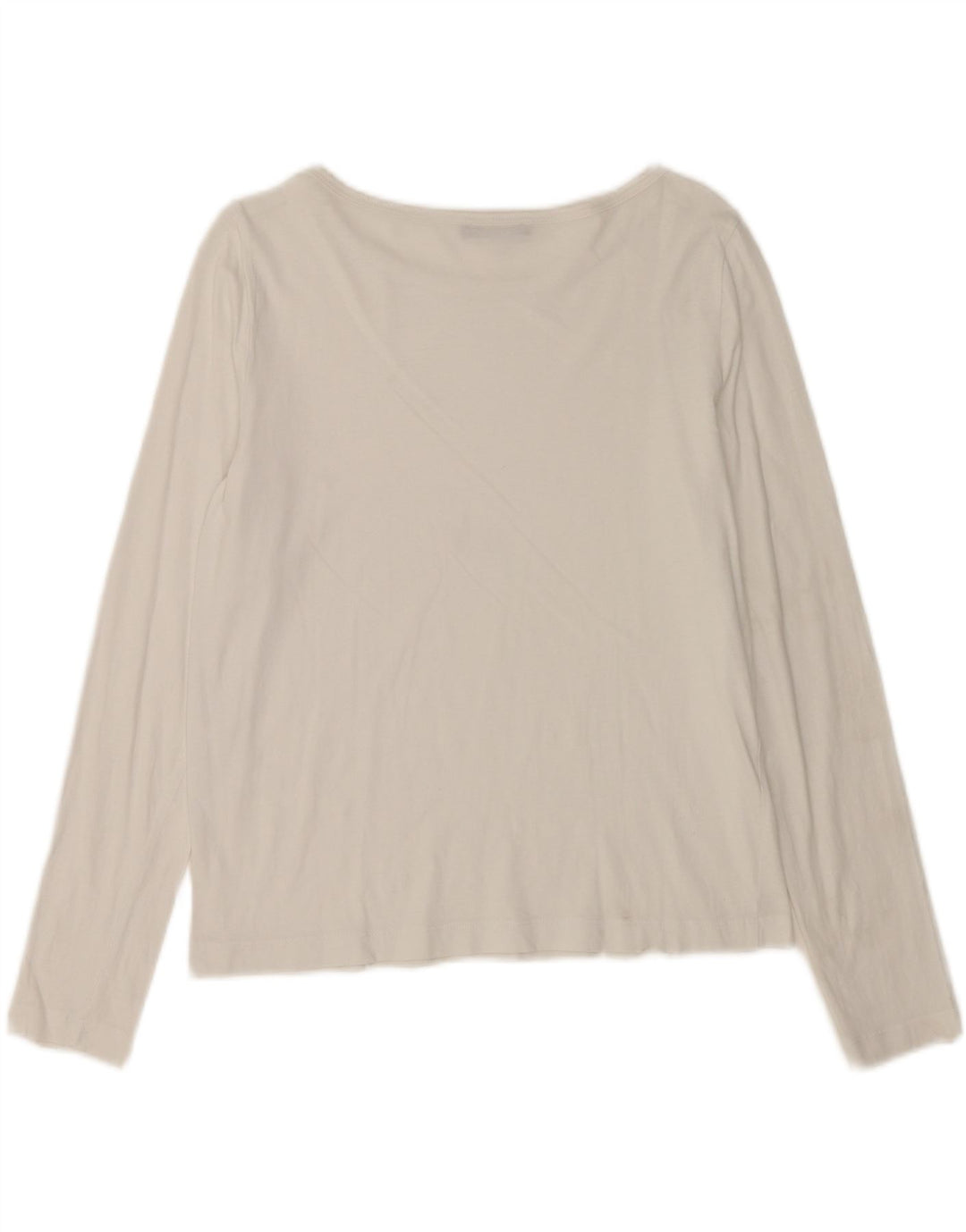 Zara Γυναικείο τοπ μακρυμάνικο UK 14 Medium White