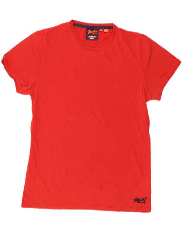 Ανδρικό T-Shirt SUPERDRY Top XL Red Cotton