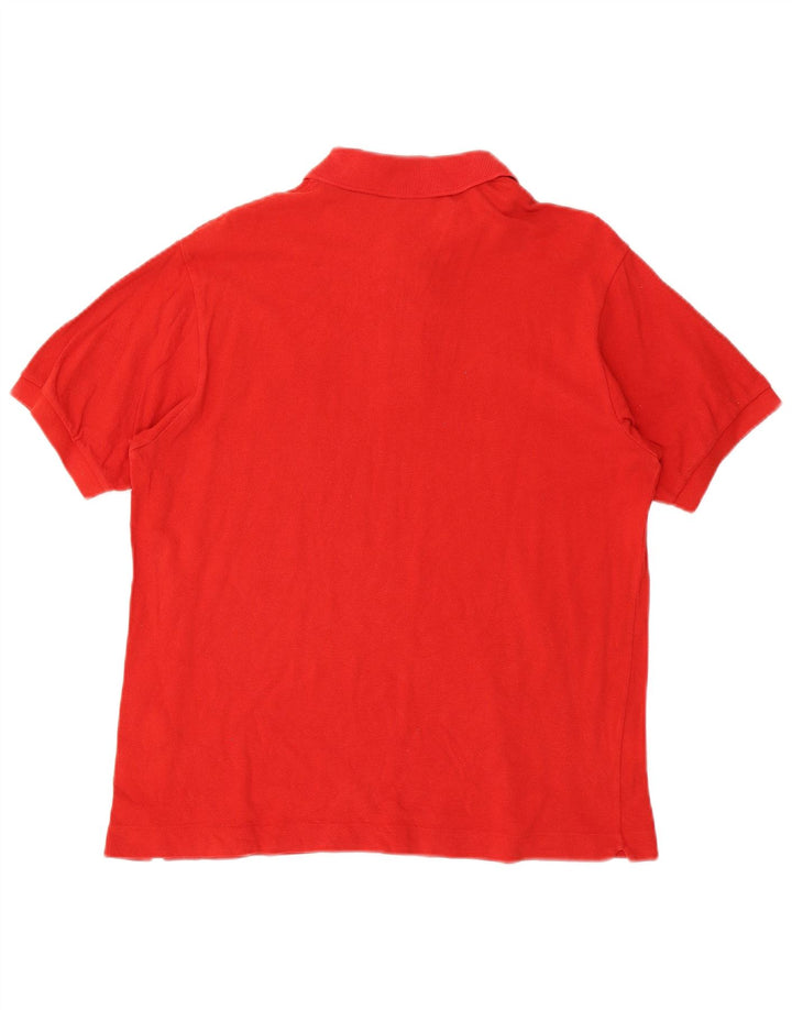 Ανδρικό πουκάμισο πόλο Lacoste, μέγεθος 5, μεγάλο κόκκινο