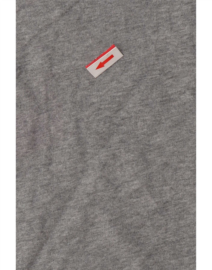Tommy Hilfiger Γυναικεία φούτερ Jumper UK 14 Μεσαίο γκρι ριγέ βαμβακερό