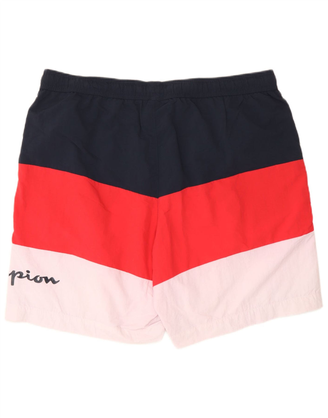 Ανδρικό σορτς κολύμβησης Champion 2XL Navy Blue Colorblock Πολυεστέρας