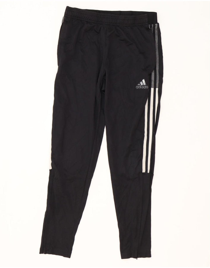 Ανδρικό παντελόνι αθλητικής φόρμας Adidas Aeroready Μεσαίο μαύρο πολυεστέρα