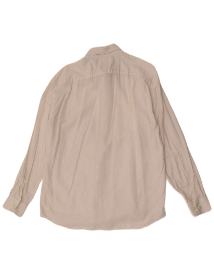 Ανδρικό πουκάμισο ROCCOBAROCCO Μέγεθος 44 17 1/2 XL Λευκό
