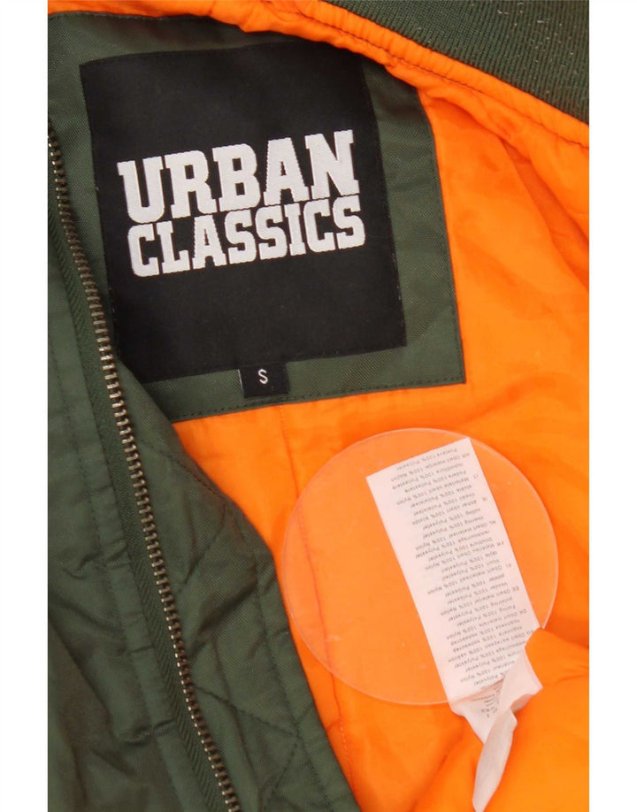 Urban Classics Ανδρικό μπουφάν αεροπλάνου πτήσης με επένδυση UK 36 μικρό πράσινο νάιλον