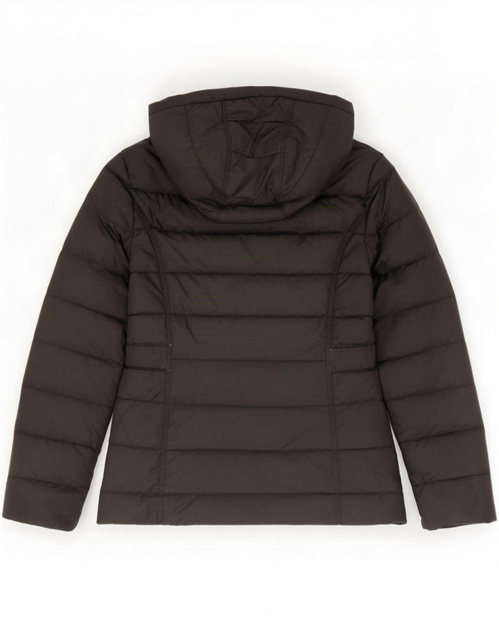 The North Face γυναικείο μπουφάν με κουκούλα με επένδυση UK 14 Μεσαίο μαύρο πολυεστέρα