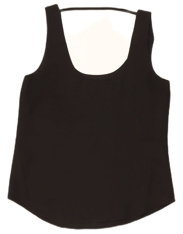 Γυναικεία αμάνικη μπλούζα Oasis Top UK 8 Small Black Polyester