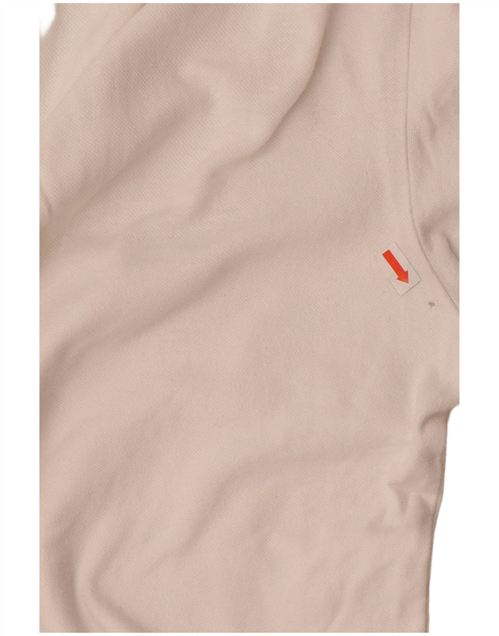 Ανδρικό μπλουζάκι CHAMPION Heritage Fit Polo XL Λευκό
